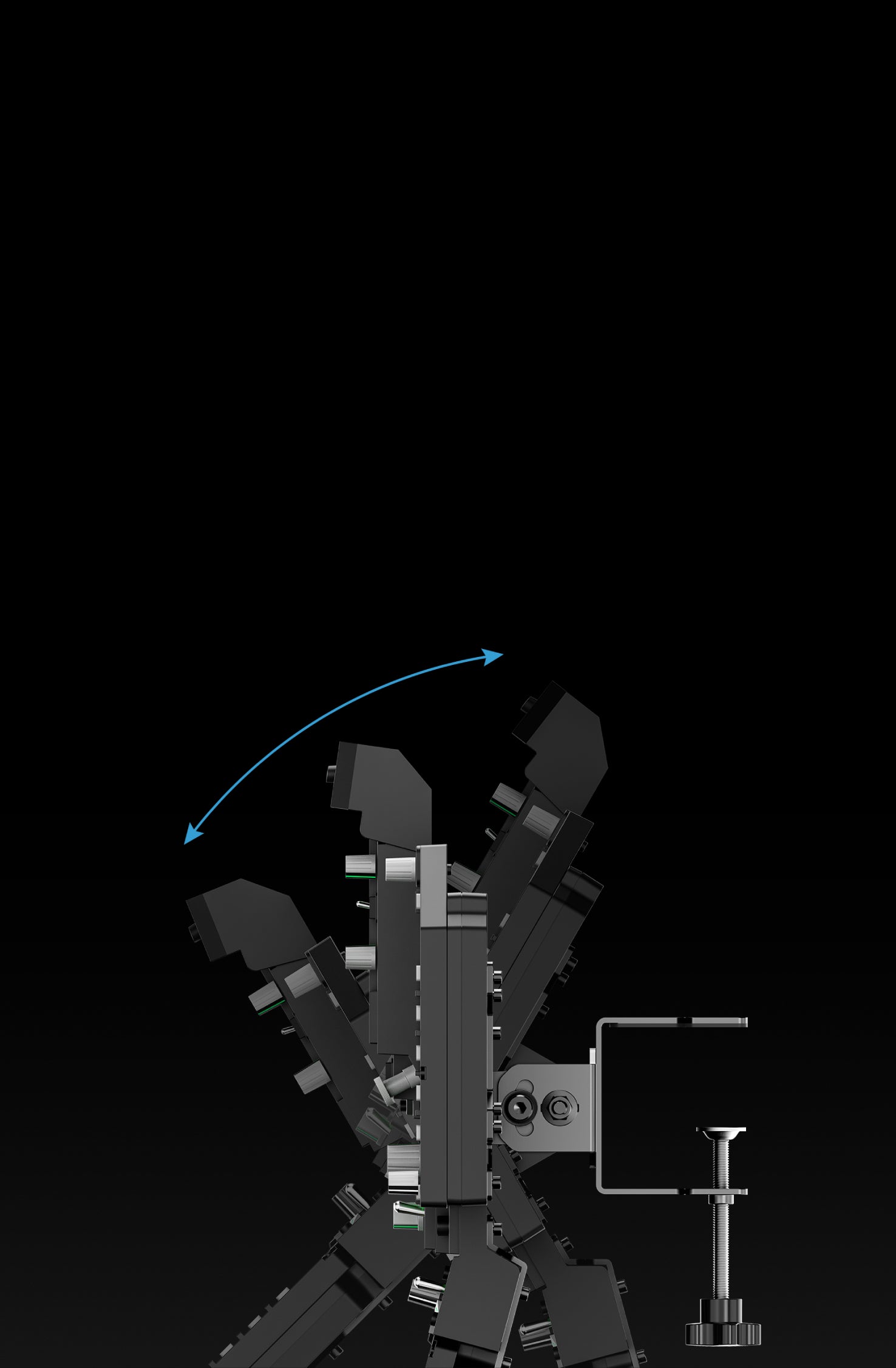 Moza FMP18 Bundle - fast angle adjustment